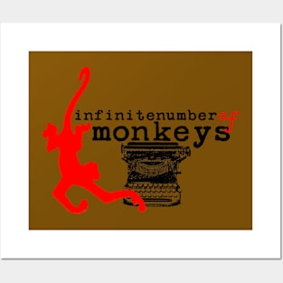 infinite number of monkeys Posters and Art